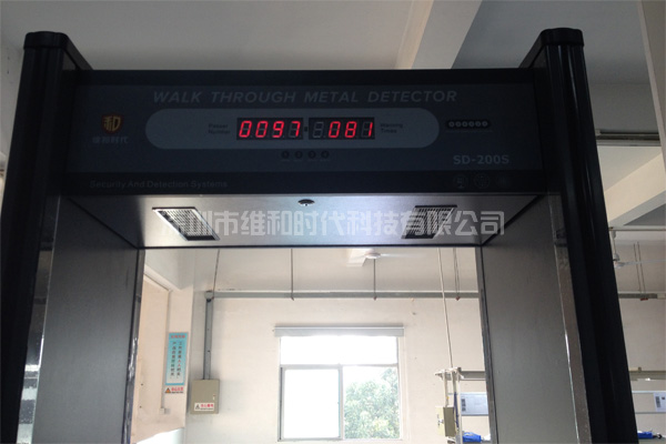 藍牙耳機廠采用維和時代6區位安檢門解決防盜問題[圖]